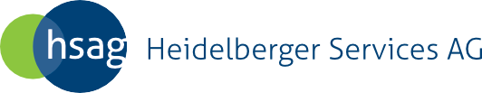 Logo hsag Heidelberger Services AG