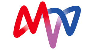 Farbiges Logo der Firma MVV